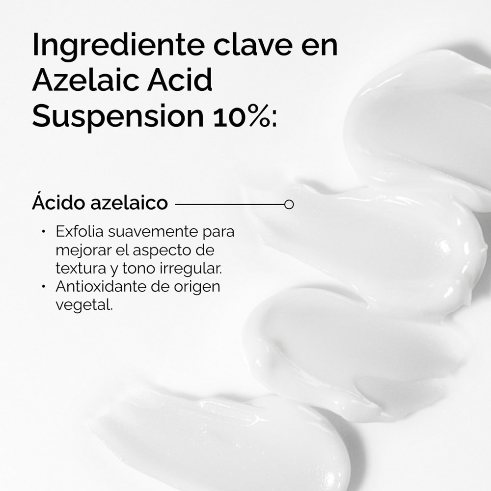 AZELAIC ACID SUSPENSION 10% (SUSPENSI&Oacute;N ILUMINADORA CON &Aacute;CIDO AZELAICO )